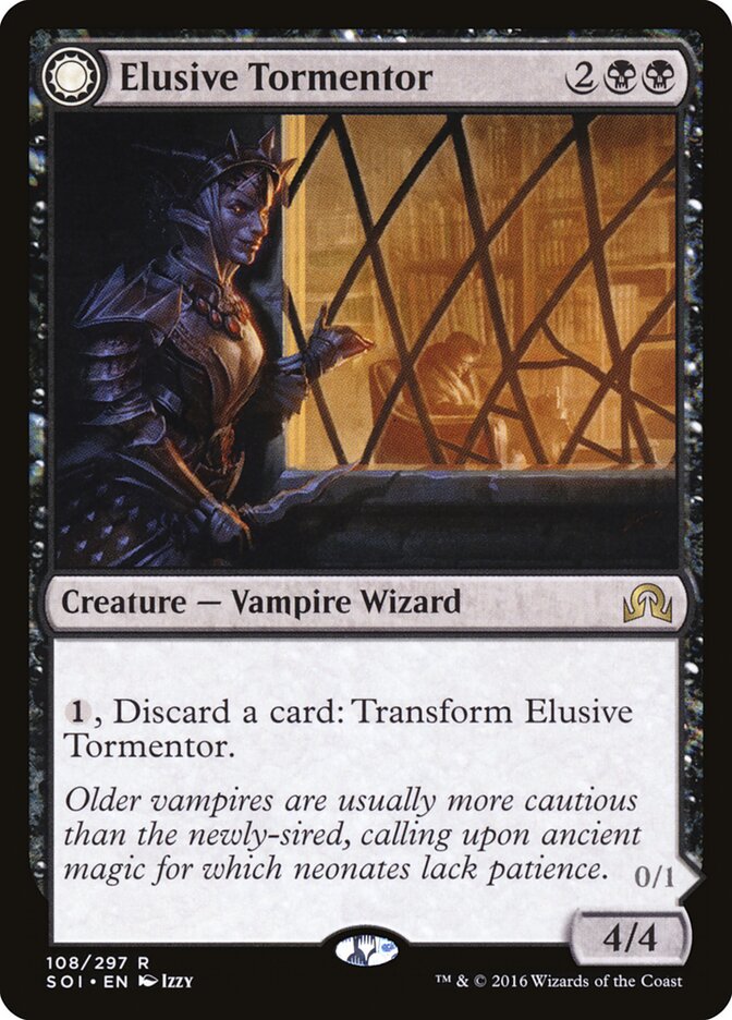 Elusive Tormentor // Insidious Mist - Shadows over Innistrad #108