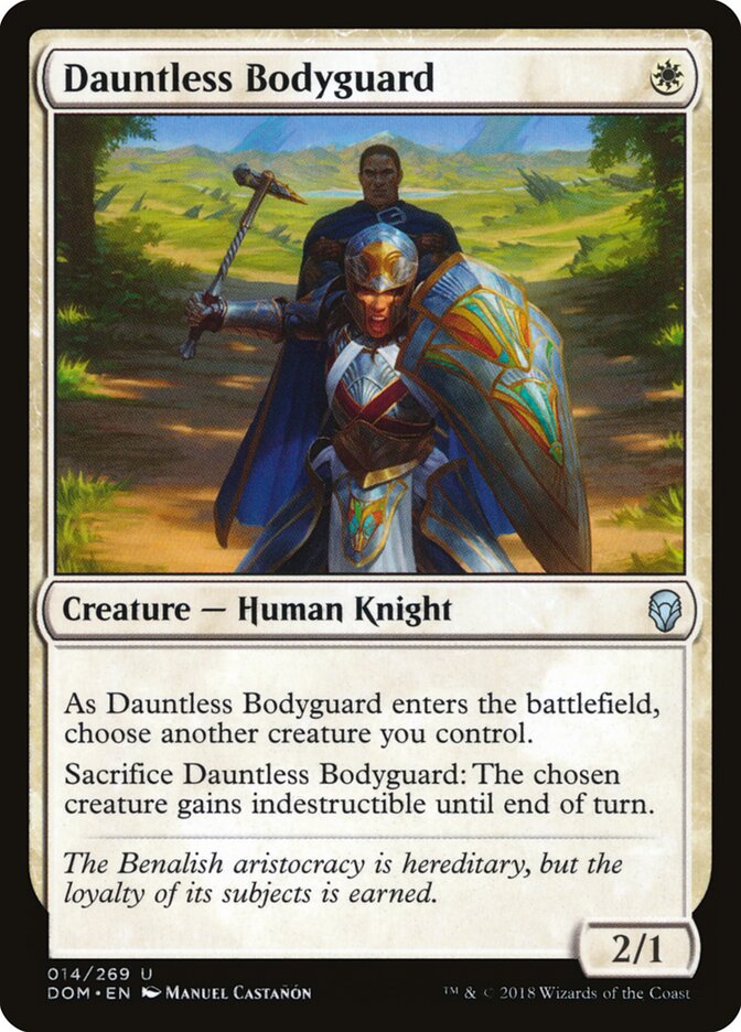 Guardaespaldas intrépida — Dominaria #14
