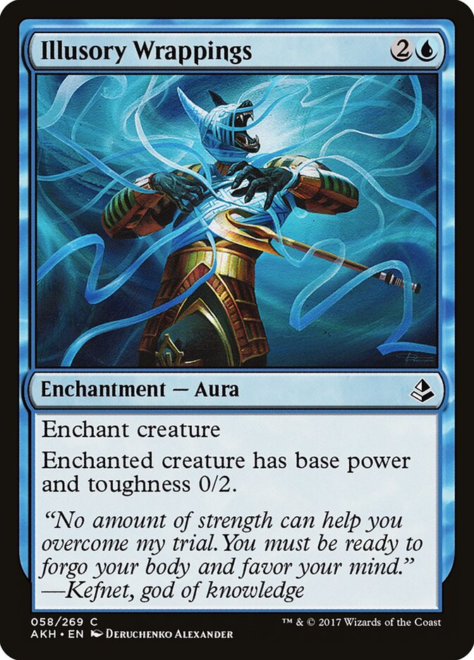 Illusory Wrappings — Amonkhet #58