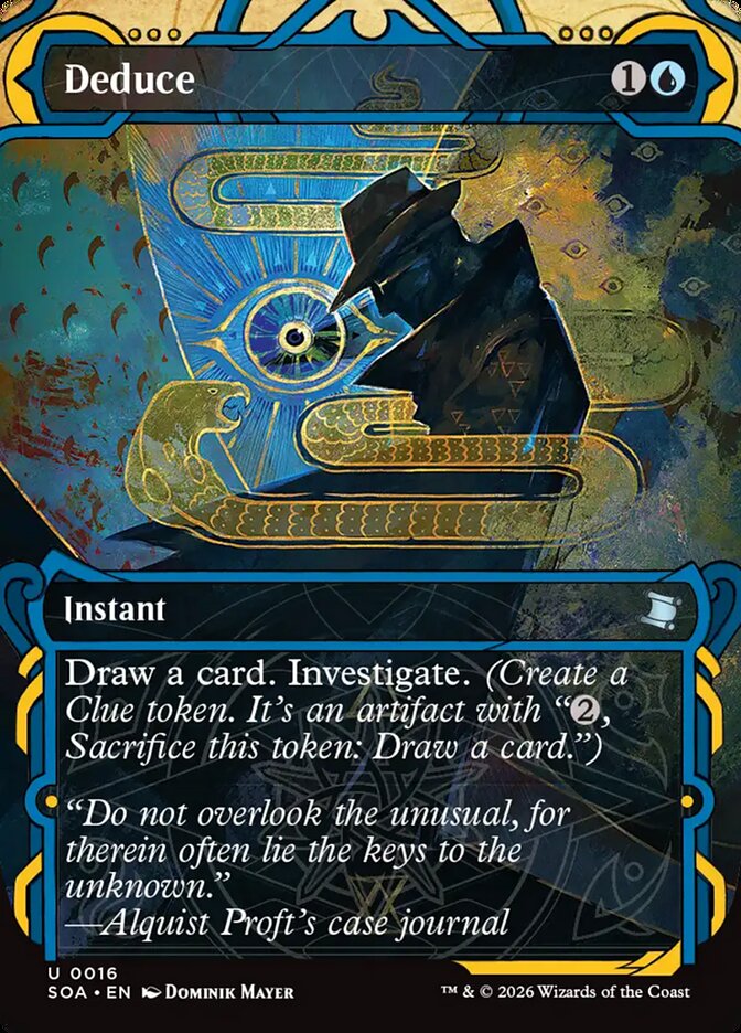 Deducir | Deduce - Secrets of Strixhaven Mystical Archive #16