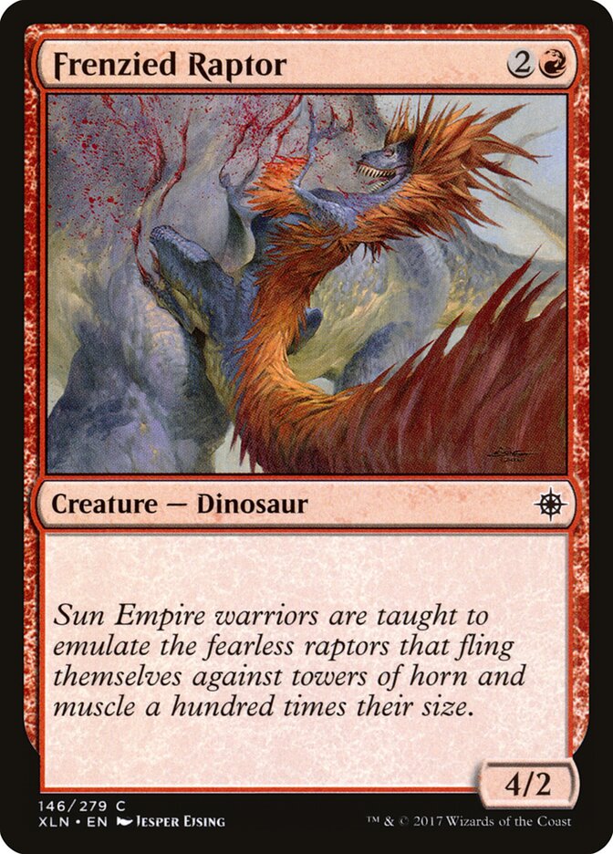 Frenzied Raptor — Ixalan #146
