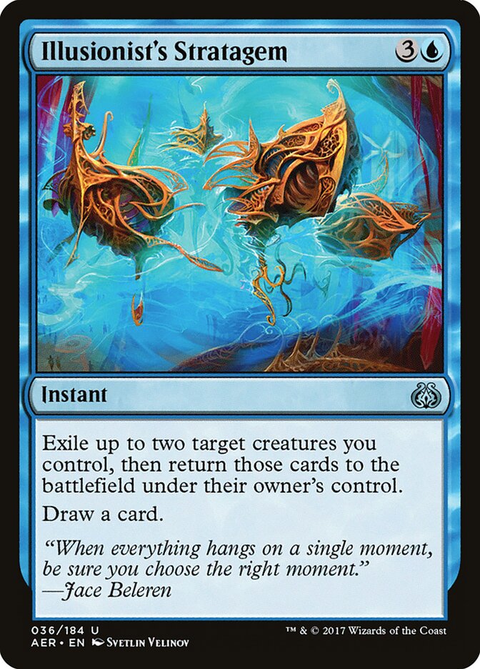 Estratagema del ilusionista | Illusionist's Stratagem - Aether Revolt #36
