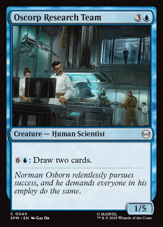 Oscorp Research Team — Marvel's Spider-Man #40