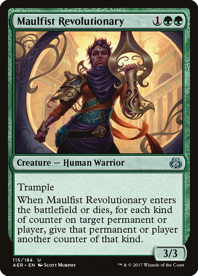 Revolucionaria puñomaza | Maulfist Revolutionary - Aether Revolt #115
