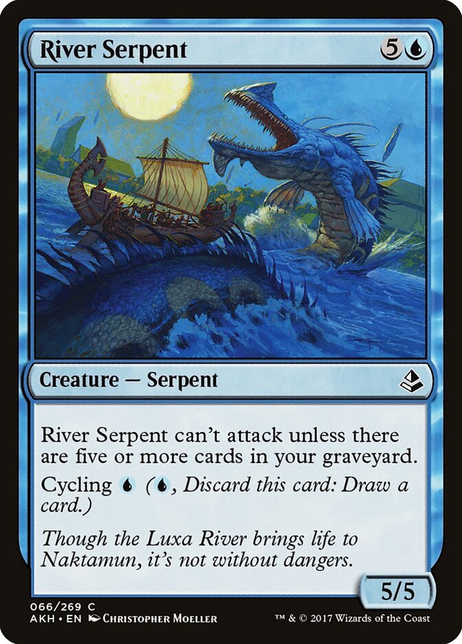 River Serpent — Amonkhet #66