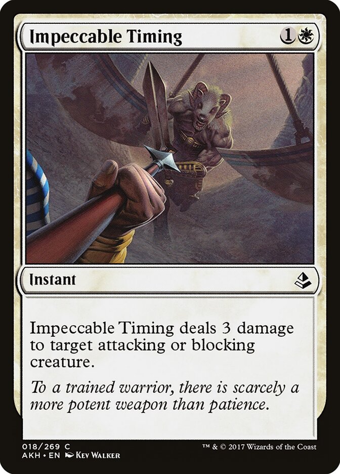 Impeccable Timing — Amonkhet #18