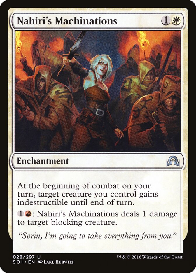 Nahiri's Machinations — Shadows over Innistrad #28