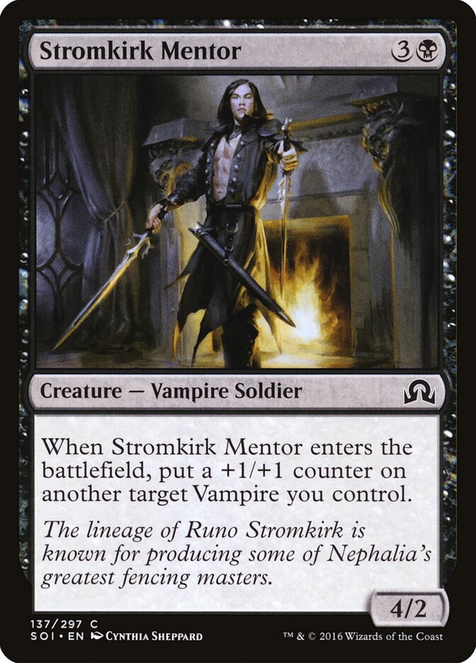 Stromkirk Mentor — Shadows over Innistrad #137