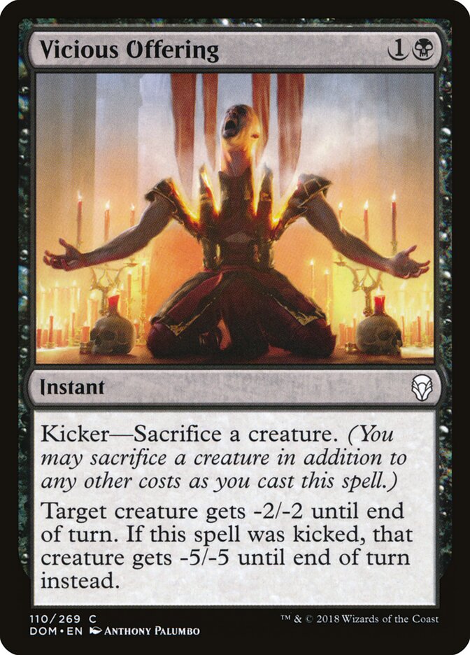 Ofrenda cruel — Dominaria #110