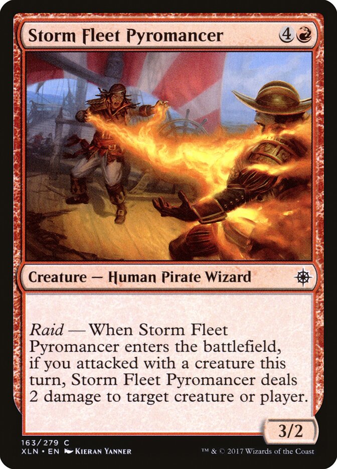 Storm Fleet Pyromancer — Ixalan #163