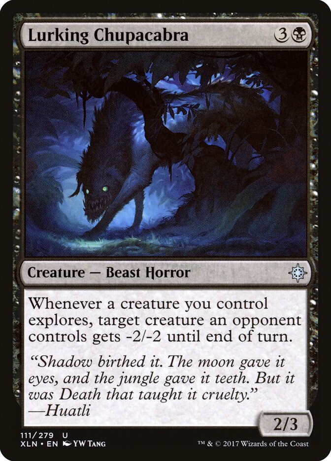 Lurking Chupacabra — Ixalan #111