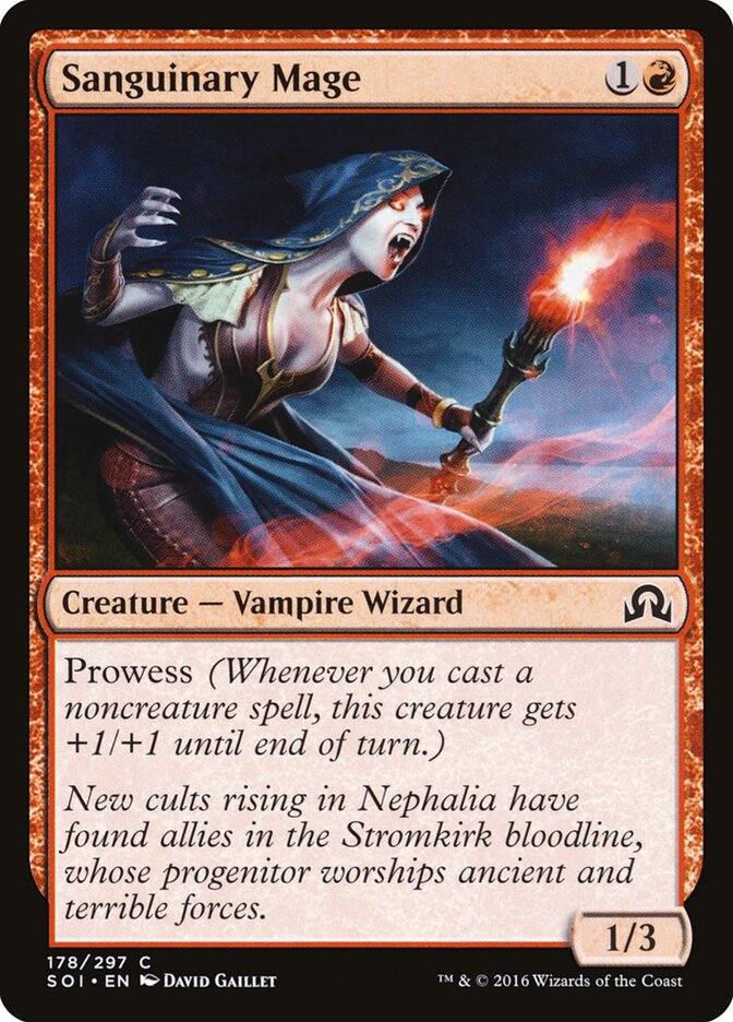 Sanguinary Mage — Shadows over Innistrad #178