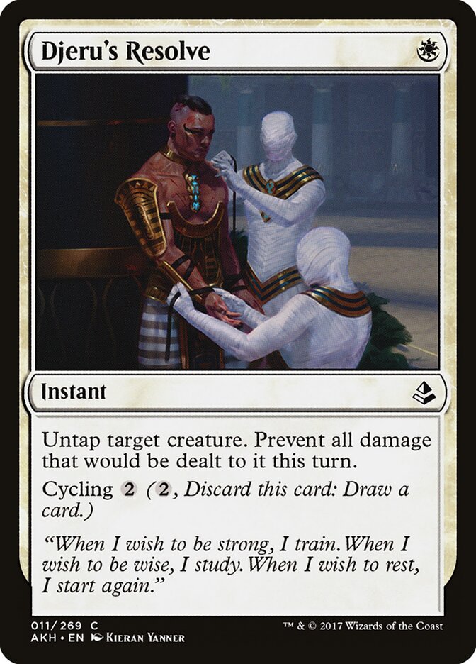 Djeru's Resolve — Amonkhet #11