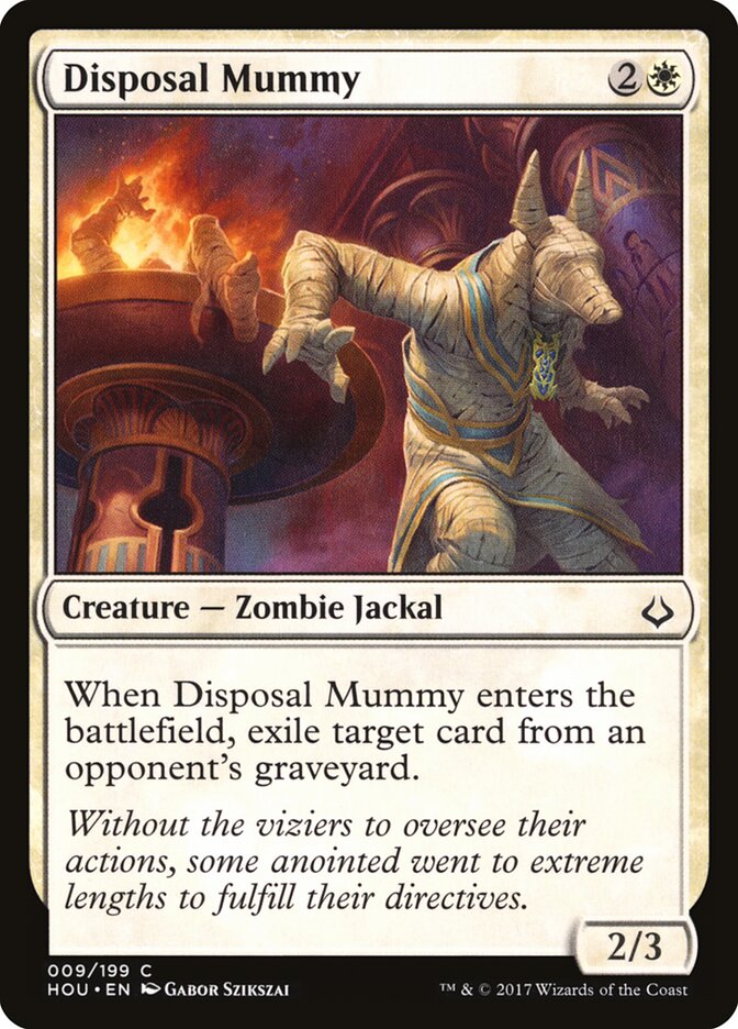 Momia desechadora | Disposal Mummy — Hour of Devastation #9