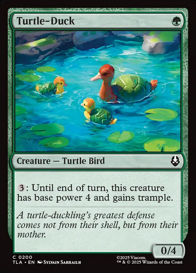 Pato tortuga | Turtle-Duck — Avatar: The Last Airbender #200