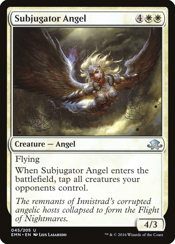 Ángel subyugador | Subjugator Angel - Eldritch Moon #45