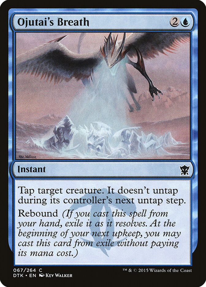 Aliento de Ójutai | Ojutai's Breath — Dragons of Tarkir #67