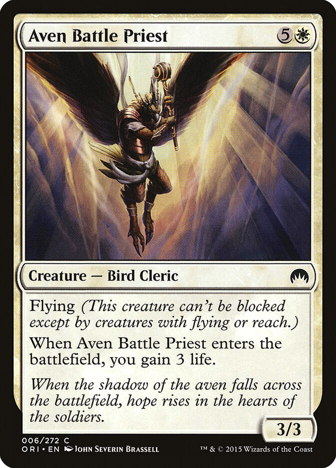 Sacerdote guerrero aven | Aven Battle Priest - Magic Origins #6