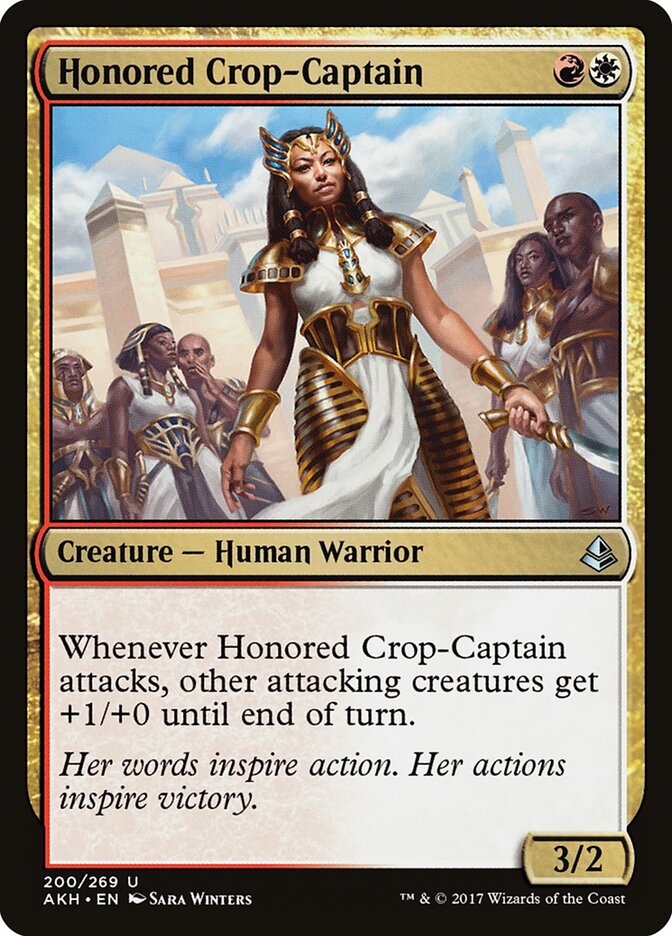 Honored Crop-Captain — Amonkhet #200
