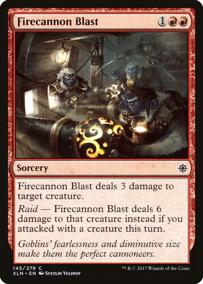 Firecannon Blast — Ixalan #145