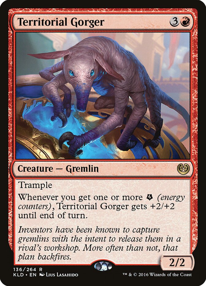 Devorador territorial | Territorial Gorger - Kaladesh #136