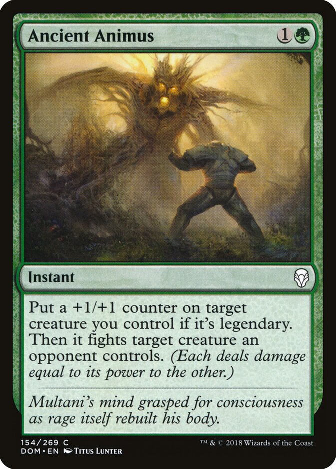 Animosidad arcana — Dominaria #154