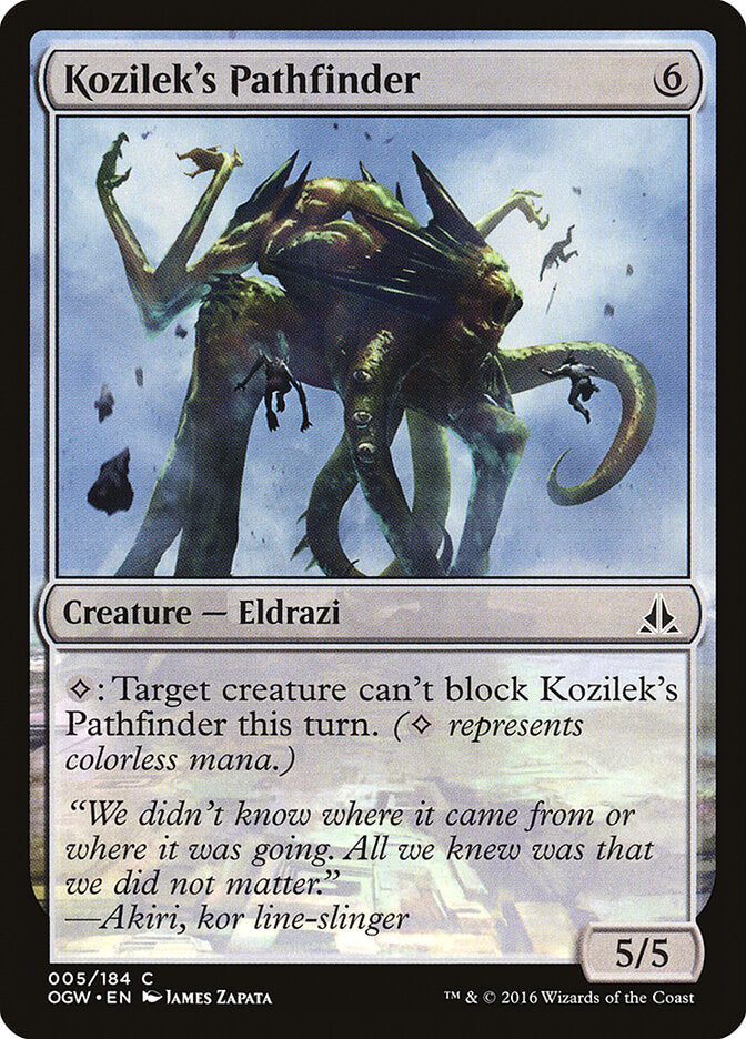 Hallasendas de Kozilek | Kozilek's Pathfinder - Oath of the Gatewatch #5
