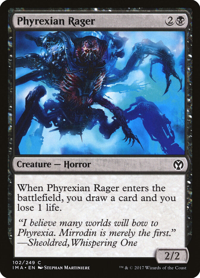 Phyrexian Rager — Iconic Masters #102