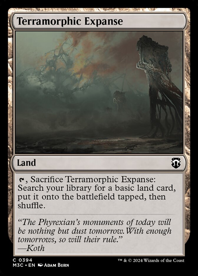 Terramorphic Expanse — Modern Horizons 3 Commander #394