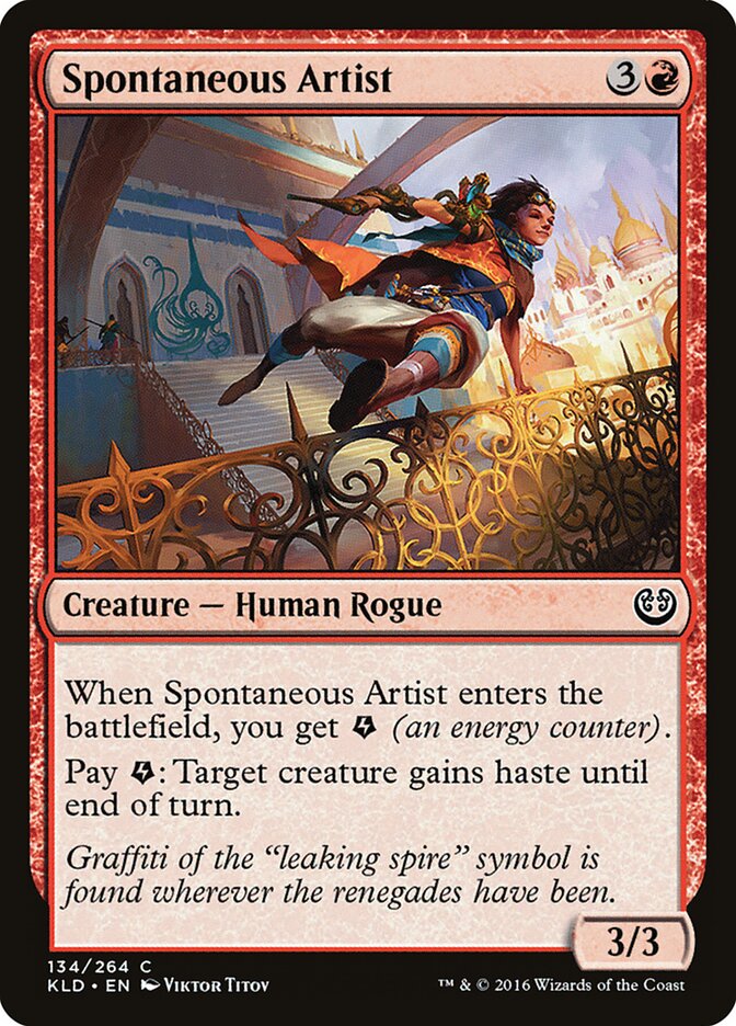 Artista espontánea — Kaladesh #134