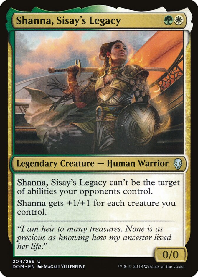 Shanna, legado de Sisay — Dominaria #204