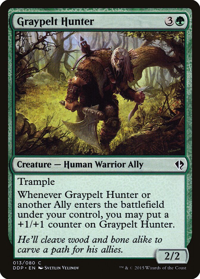 Graypelt Hunter — Duel Decks: Zendikar vs. Eldrazi #13