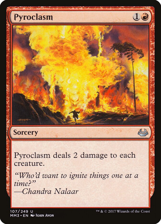 Pyroclasm - Modern Masters 2017 #107