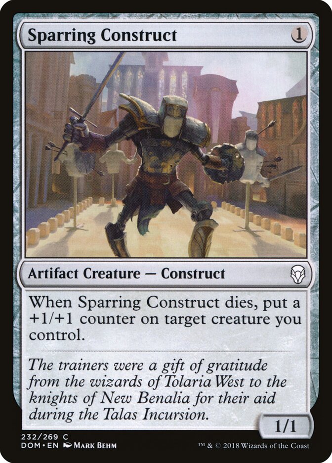 Constructo de entrenamiento — Dominaria #232