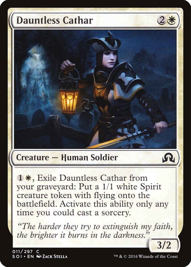 Dauntless Cathar — Shadows over Innistrad #11