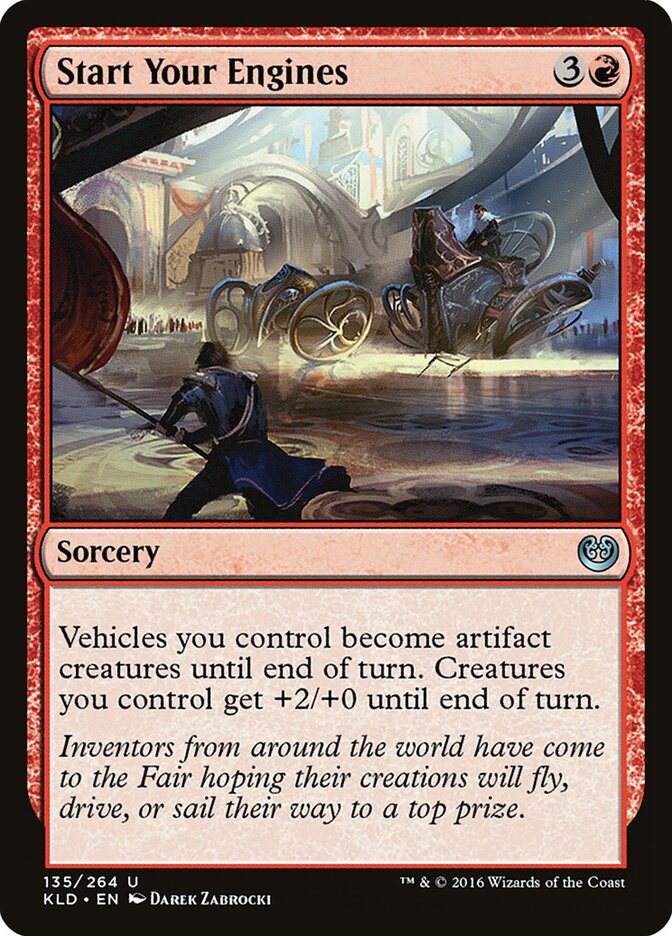 Encender motores — Kaladesh #135