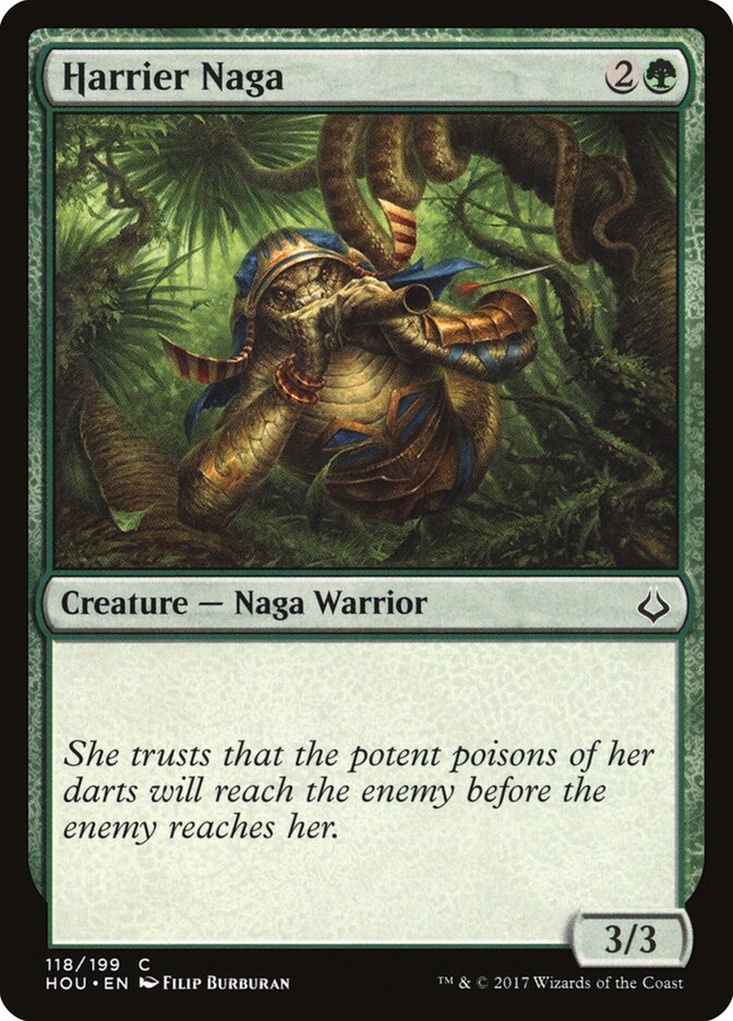 Naga hostigadora | Harrier Naga — Hour of Devastation #118