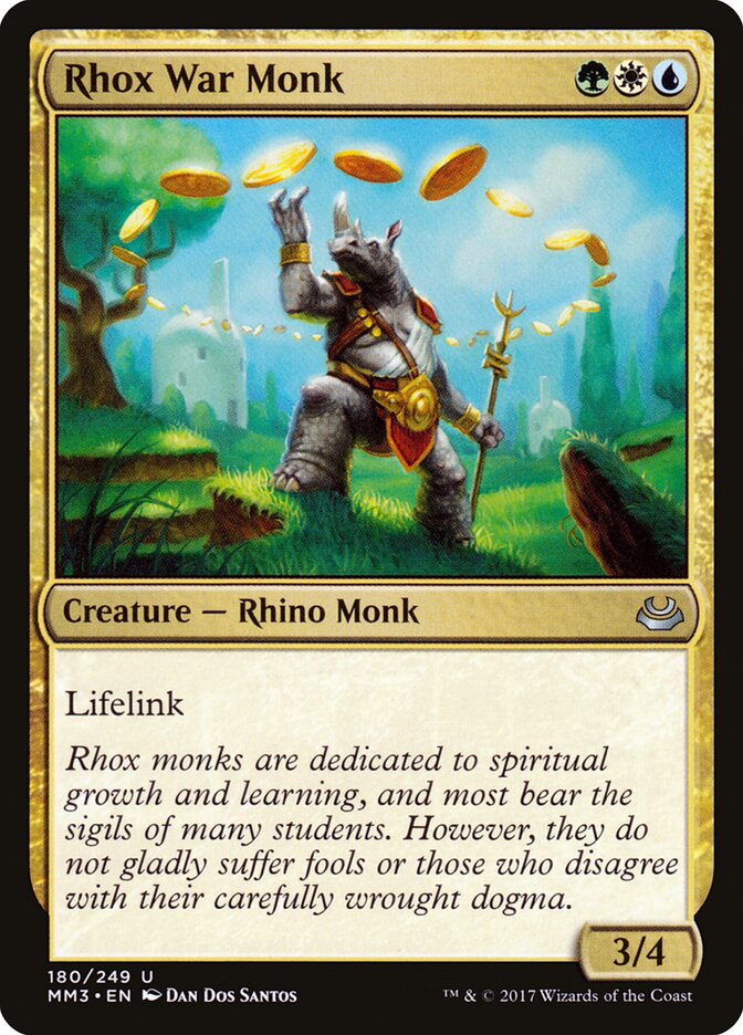 Rhox War Monk - Modern Masters 2017 #180