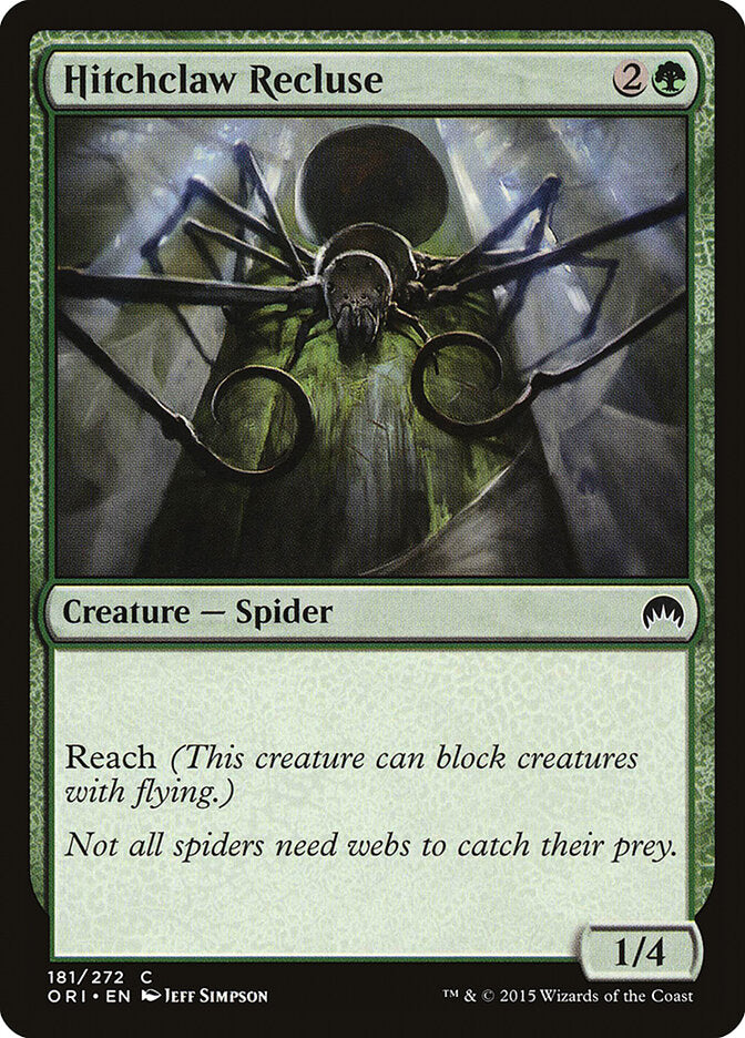 Reclusa garras curvas | Hitchclaw Recluse - Magic Origins #181