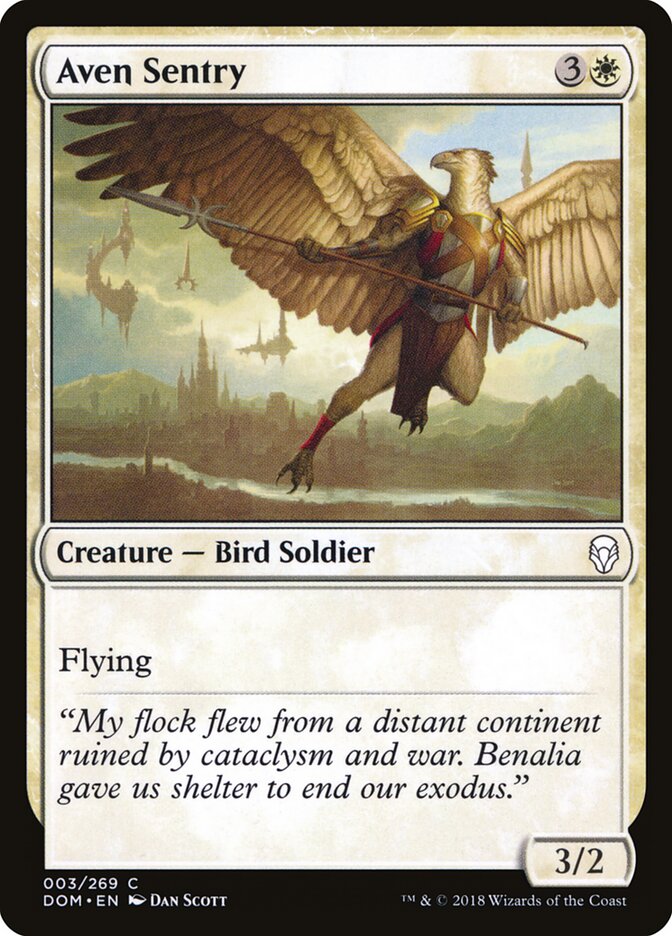 Centinela aven — Dominaria #3