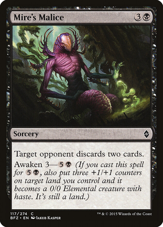 Crueldad del cenagal | Mire's Malice - Battle for Zendikar #117