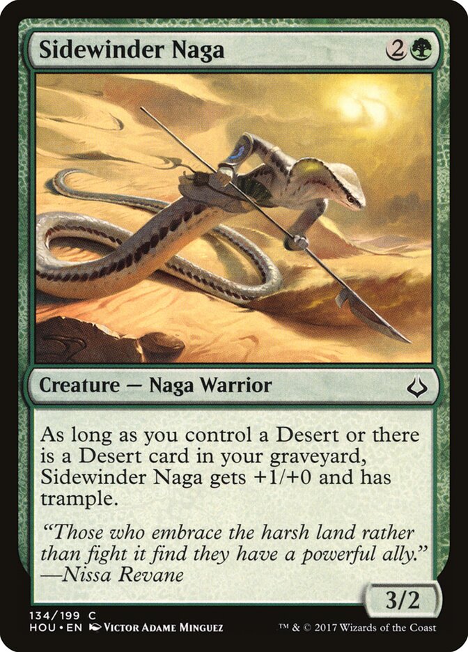 Naga de cascabel | Sidewinder Naga — Hour of Devastation #134
