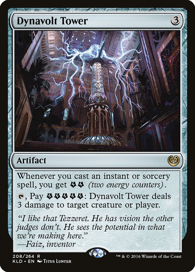 Torre dinavoltaica | Dynavolt Tower - Kaladesh #208