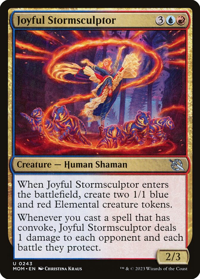 Escultora de tormentas jubilosa | Joyful Stormsculptor — March of the Machine #243