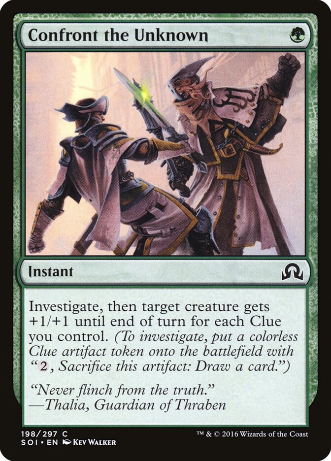 Confront the Unknown — Shadows over Innistrad #198