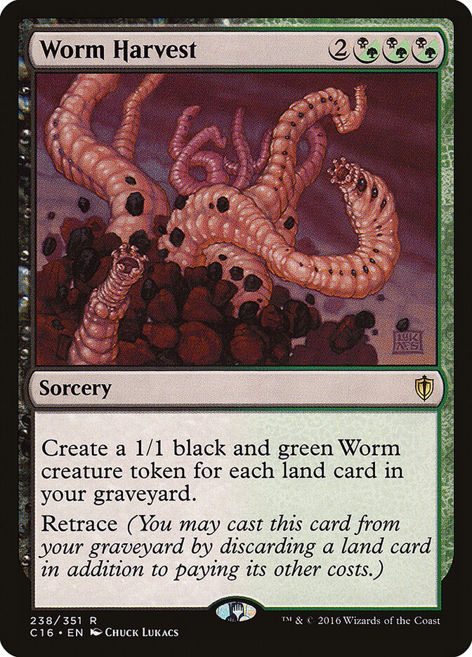 Cosechar gusanos | Worm Harvest - Commander 2016 #238