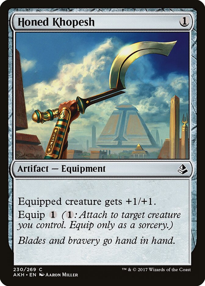 Honed Khopesh — Amonkhet #230