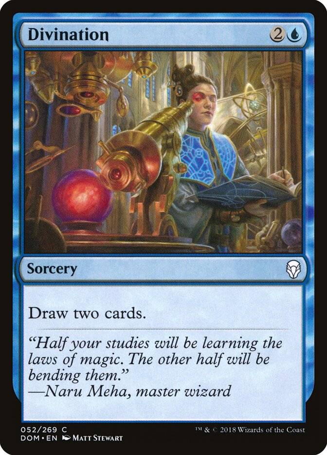 Adivinación — Dominaria #52