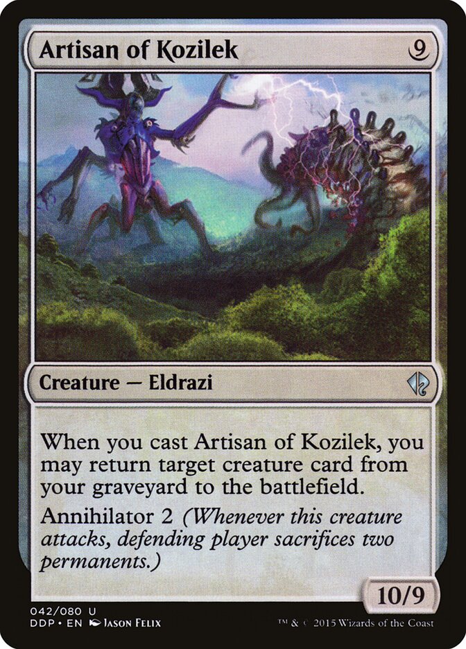Artisan of Kozilek - Duel Decks: Zendikar vs. Eldrazi #42