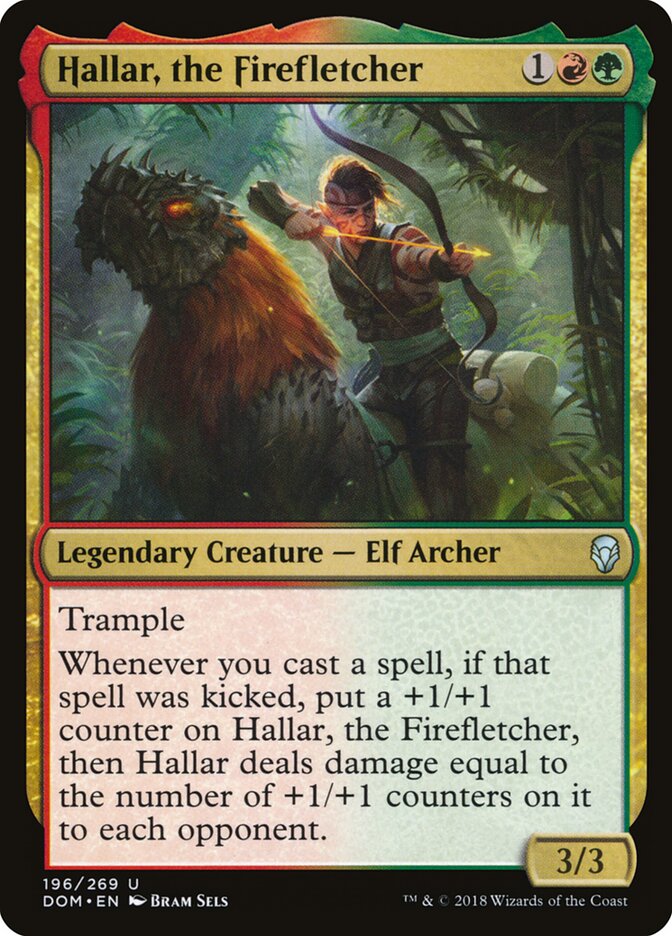 Hállar, Flecha Ígnea — Dominaria #196